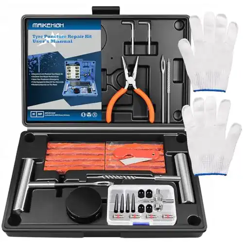 Die beste Reifenreparaturset MAIKEHIGH Reifen Reparaturset, 87 Stück 2026 Test Bestseller Reifenreparaturset MAIKEHIGH Reifen Reparaturset, 87 Stück
