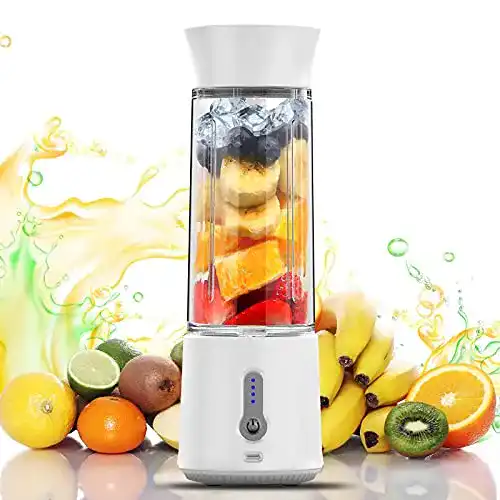 Standmixer klein Togala Tragbarer Mixer mit 6 Edelstahlmessern