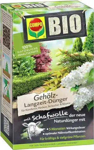 Die beste Heckendünger Compo BIO Gehölz-Langzeit-Dünger, 2 kg 2026 Test Bestseller Heckendünger Compo BIO Gehölz-Langzeit-Dünger, 2 kg