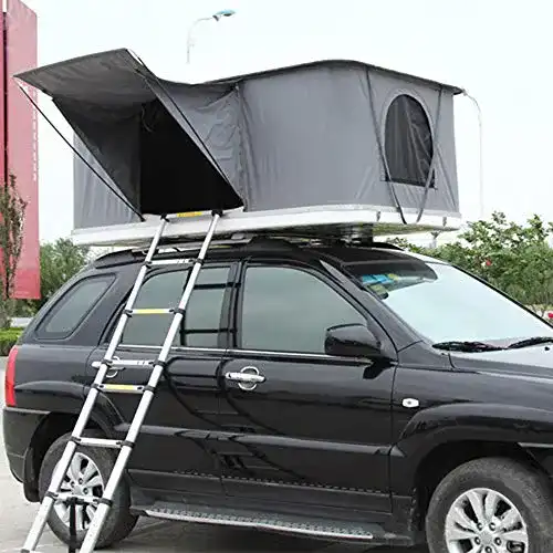 Hartschalen-Dachzelt XPHW Autodachzelt, Camping Zelt, 2-3 Erwachsene