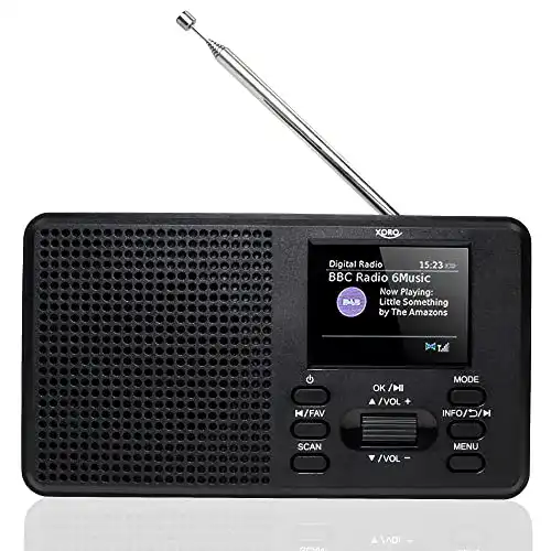 Xoro-Internetradio Xoro DAB 142 tragbares digitales Radio