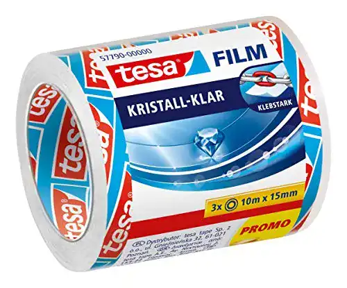 Tesafilm tesa film kristall-klar – Hochtransparentes