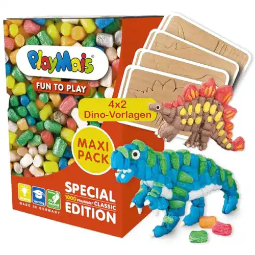 Playmais PlayMais Fun to Play MAXI PACK 3in1 Dinosaur