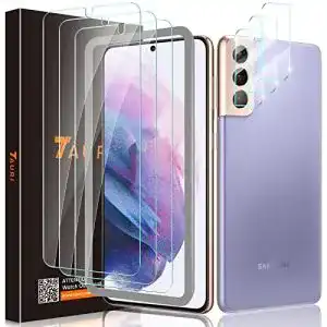 Samsung-Galaxy-S21-Panzerglas TAURI 3+3 Stück Schutzfolie
