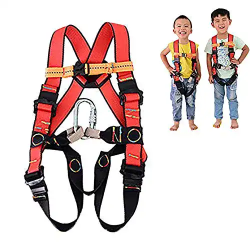 Klettergurt Kinder Aprilhp Ganzkörper-Klettergurt für Kinder