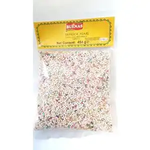 Tapiokaperlen Buenas Tapioka Perlen Sago, Coloured Small, 454g