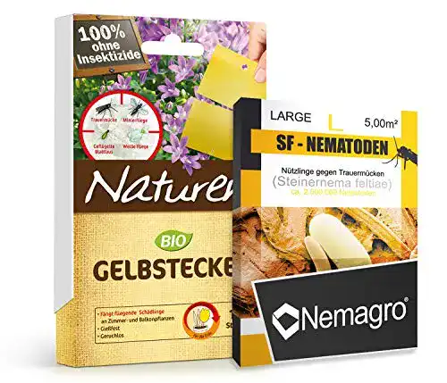 Nematoden Nemagro KOMBIPACK gegen Trauermücken SF- L