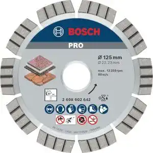 Diamanttrennscheibe Bosch Professional für extrem hartes Gestein