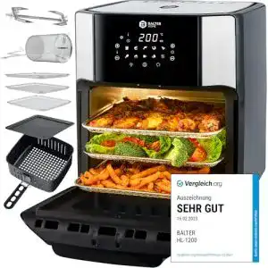 Heißluftfritteuse mit Grillfunktion hochwertig