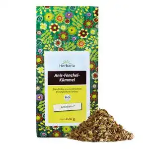 Fencheltee Herbaria Anis-Fenchel-Kümmel-Tee (2x 200 g)