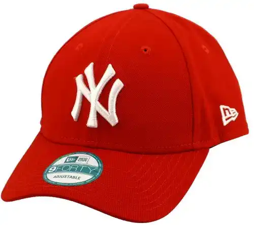 Hut Damen New Era 9Forty Strapback Cap – New York Yankees rot