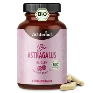 Astragalus-Kapseln vom Achterhof, Kapseln Bio, 180 Stück