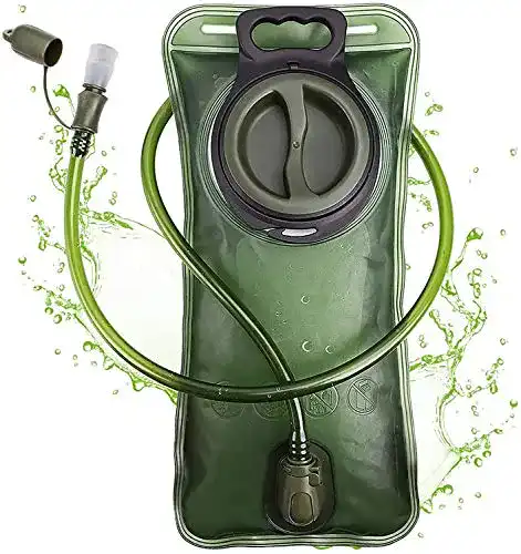 Trinkblase PUNDA Premium 2L mit Beissventil – A-frei, antibakteriell