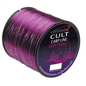 Karpfenschnur CLIMAX- CULT Deep Purple Climax Angelschnur Fluorocarbon