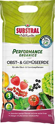 Tomatenerde Substral Performance Organics Obst-& Gemüse Erde