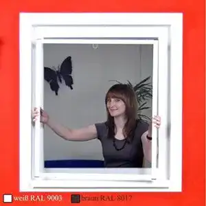 Fliegengitter matrasa Premium Slim für Fenster als Alubausatz