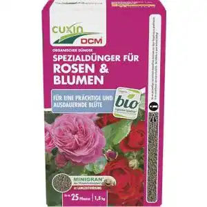 Rosendünger Cuxin BIO mit 3 Monaten Langzeitwirkung |1,5kg