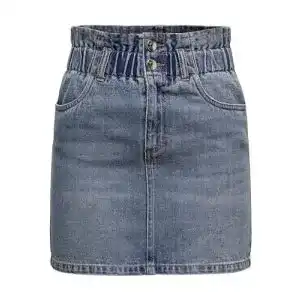 Jeansrock ONLY Damen Röcke 15195868 Medium Blue Denim S