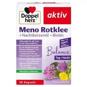 Rotklee-Kapseln Doppelherz Meno Rotklee, 30 Kapseln