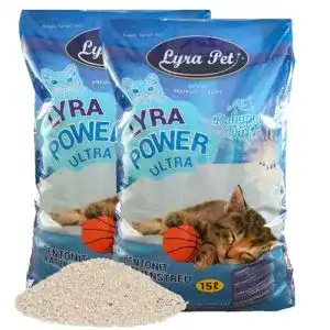 Katzen-Klumpstreu Lyra Pet ® 2 x 15 Liter Lyra Power Ultra Excellent