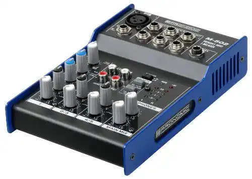 Die beste Mischpult Pronomic M-502 Live/Studio, 1 Mono-Kanäle XLR/Klinke 2026 Test Bestseller Mischpult Pronomic M-502 Live/Studio, 1 Mono-Kanäle XLR/Klinke