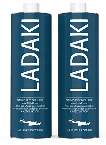 Olivenöl Kreta LADAKI Extra Natives Olivenöl 1 L (2x500ml)