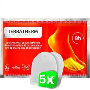 Zehenwärmer TerraTherm Fußwärmer Pads, selbstklebend für 8h