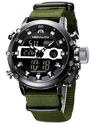Militäruhr MEGALITH Herrenuhr, Militär Uhr Sport Outdoor