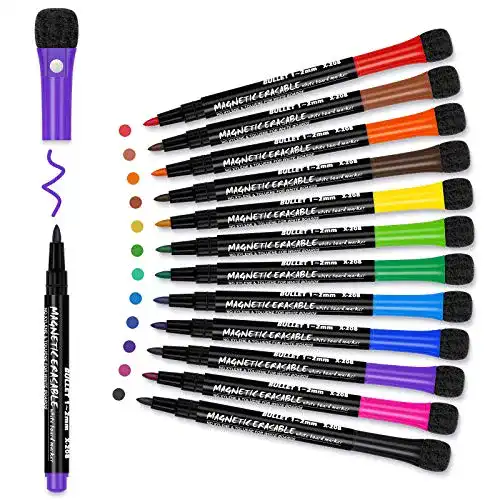 Whiteboard Marker ANYUKE Whiteboard Stifte: 12 Farben
