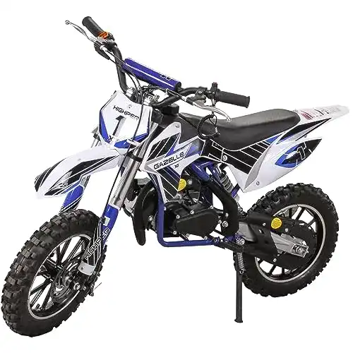 Pocket-Bike Actionbikes Motors Kinder Mini Crossbike Gazelle 49 cc