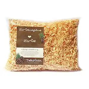 Zirbenspäne Dekobox Zillertaler handgedrechselt, ca. 400g