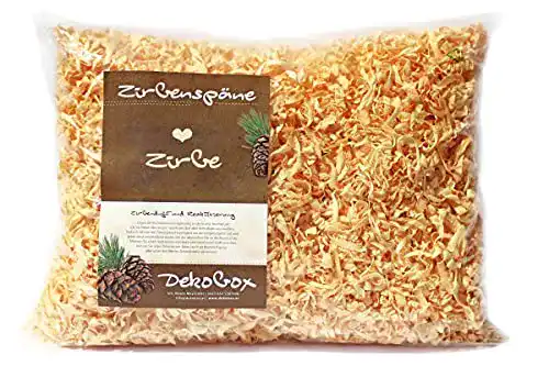 Zirbenspäne Dekobox Zillertaler handgedrechselt, ca. 400g