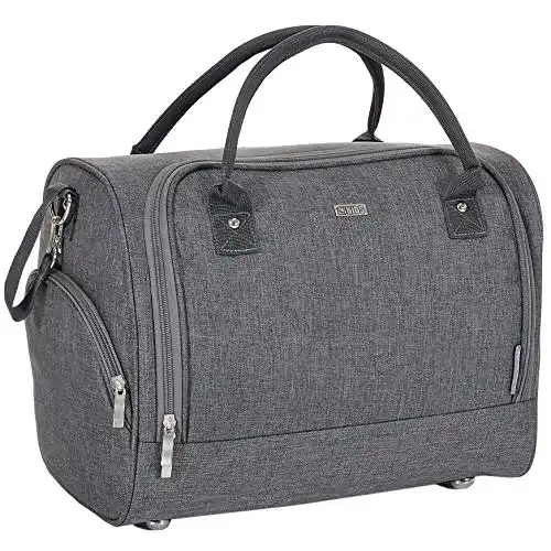 Wickeltasche LCP Kids Stilvolle SYDNEY + Kinderwagen Halterung