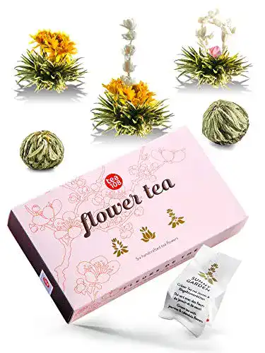 Teeblumen matcha 108 als Geburtstagsgeschenk für Frauen