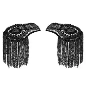 Epaulette dPois 1 Paar Unisex Schulter Brosche mit Quaste