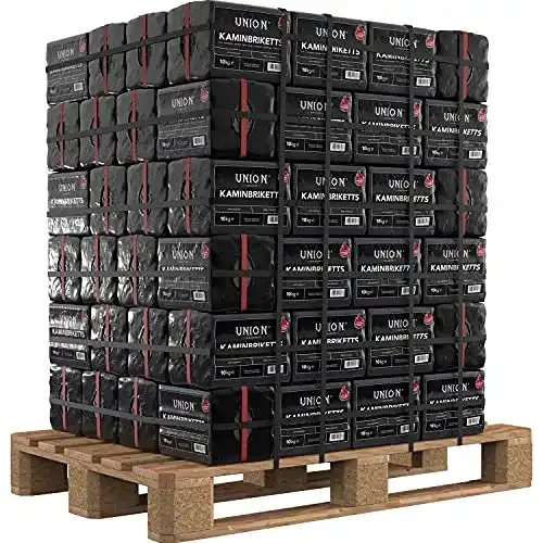 Braunkohlebriketts Hoyo Technology GmbH 1000 Kg Unionbriketts
