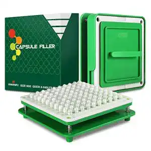 Kapselfüllmaschine wananfu, Kapselfüller 000, 100 Löcher