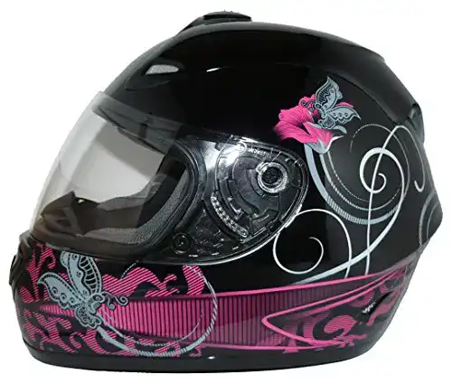Motorradhelm Damen protectWEAR FS-801-LI-S Integralhelm