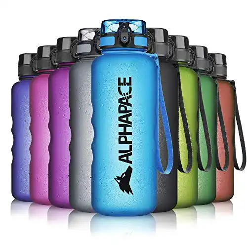 Trinkflasche 1,5 Liter ALPHAPACE Trinkflasche, auslaufsicher