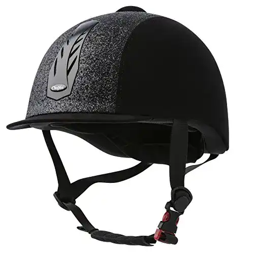 Reithelm CHOPLIN 911505201 Aero Lame, Verstellbarer Helm