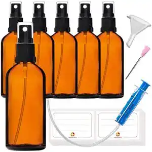 Sprühflasche 100ml HandsUnity 100ml-6Stk Sprühflasche Glas