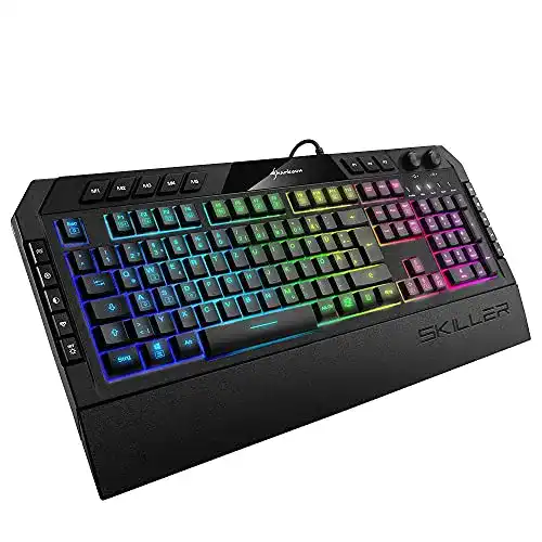 Sharkoon-Tastatur Sharkoon Skiller SGK5 Gaming DE Layout