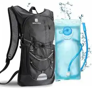Trinkrucksack BBAIYULE mit Trinkblase 2L Fahrradrucksack