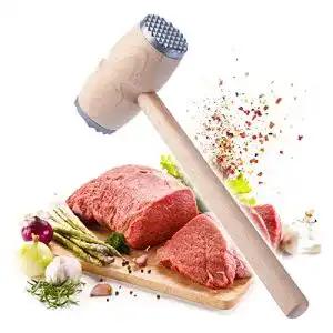 Fleischklopfer KADAX mit Metallende, doppelseitig