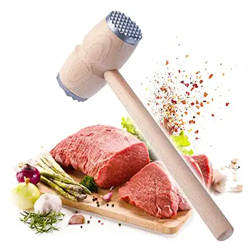 Fleischklopfer KADAX mit Metallende, doppelseitig