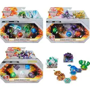 Bakugan BAKUGAN ‘Geogan Rising’ Geogan Brawler 5er Pack