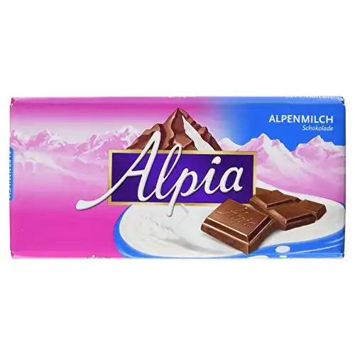 Alpia-Schokolade Alpia Schokolade Alpenvollmilch, 20 x 100 g