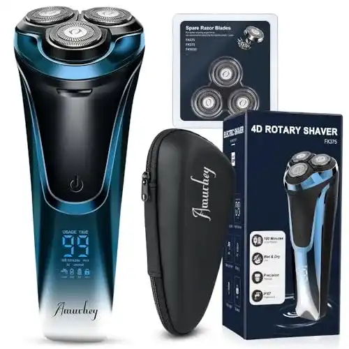 USB-Rasierer Amurhey Rasierer Herren Elektrisch/Mit 3er