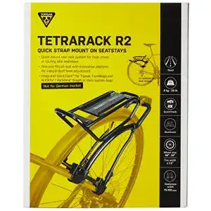 Topeak-Gepäckträger TOPEAK Tetrarack R2 Rack, Schwarz
