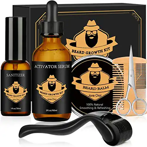 Bartwuchsmittel Jane Choi Bartwachstum Kit Bartpflege Set